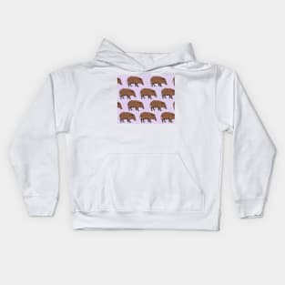 Amazing Red River Hog Kids Hoodie